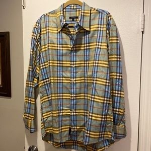 Mens Burberry long slave shirt